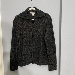 Black Cardigan Sweater